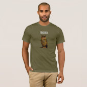 Leraar Eagle owl T-Shirt (Voorkant volledig)