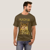 Leraar Eagle owl T-Shirt (Voorkant volledig)