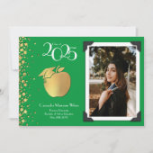 Leraar Education Gold Afstuderen Green Kaart (Voorkant)