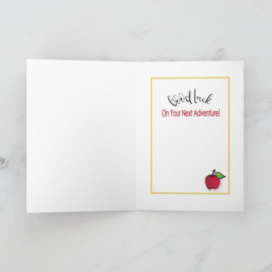 Leraar Educator Afstuderen Moderne Gefeliciteerd Kaart (Binnen)