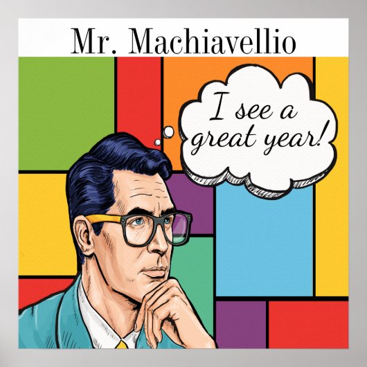 Leraar/eender welk Poster (Voorkant)