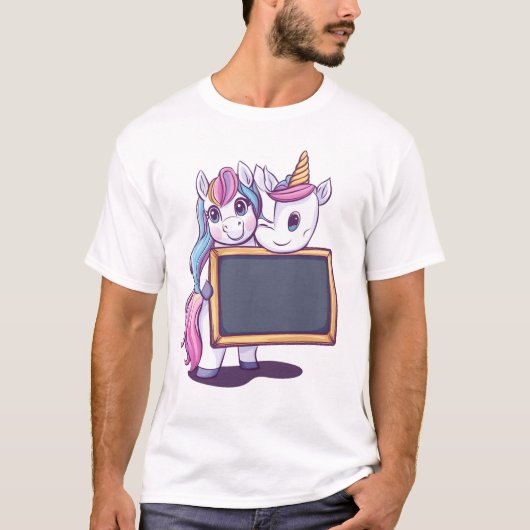 Leraar Eenhoorn (1) T-shirt (Voorkant)
