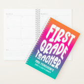 Leraar Eerste Klas Kleurrijke Ombre Planner (Display)