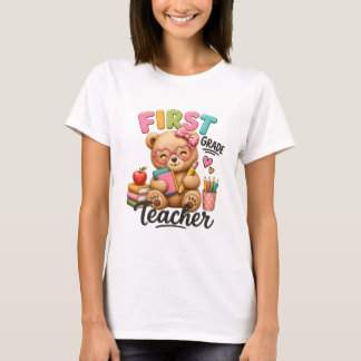 Leraar Eerste Klas | Knuffel Beer T-shirt