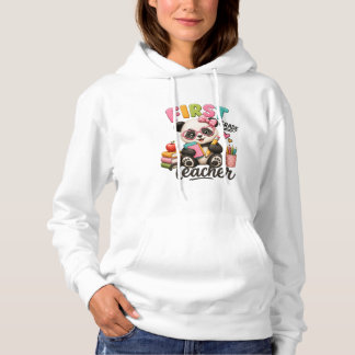 Leraar Eerste Klas | Knuffel Panda Hoodie