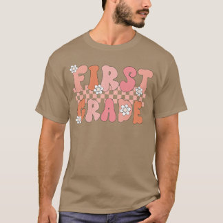 Leraar Eerste Klas Retro Vintage Leraar 1e Klas T-shirt