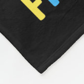 leraar eerste klas terug naar school piraat fleece deken (Hoek)
