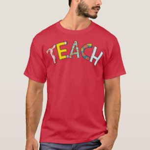 Leraar elementair geluid Terug naar school Onderwi T-shirt