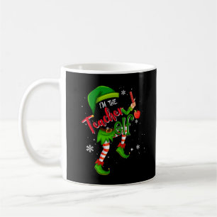 Leraar Elf Matching Family Group kerstparty Koffiemok