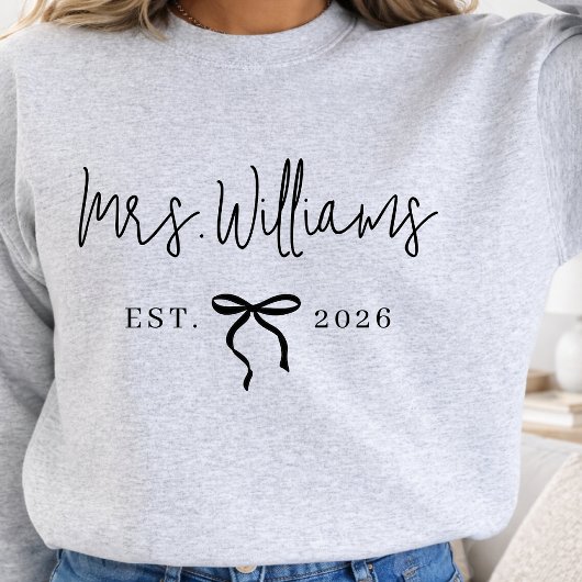 Leraar | Eligante script aangepaste toekomst Mrs b Trui