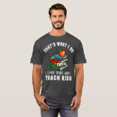 Leraar en Hondenliefhebbers Gift T-shirt (Voorkant volledig)