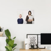 leraar en leerling poster (Thuiskantoor)