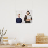 leraar en leerling poster (Keuken)