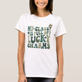 Leraar en Professor St. Patrick's Day Mijn Klas  T-shirt