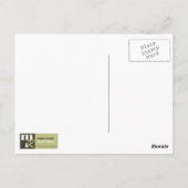 Leraar en studenten.  Briefkaarten (Achterkant)