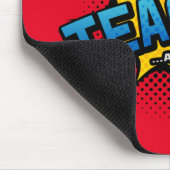 Leraar en superheld - Schooleinde van term Gift Muismat (Hoek)