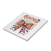 Leraar Eng Halloween Tegeltje (Zijkant)