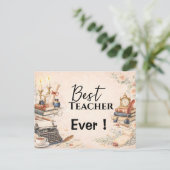 Leraar Engels Bedankcadeau Einde Schooljaar Briefkaart (Staand voorkant)