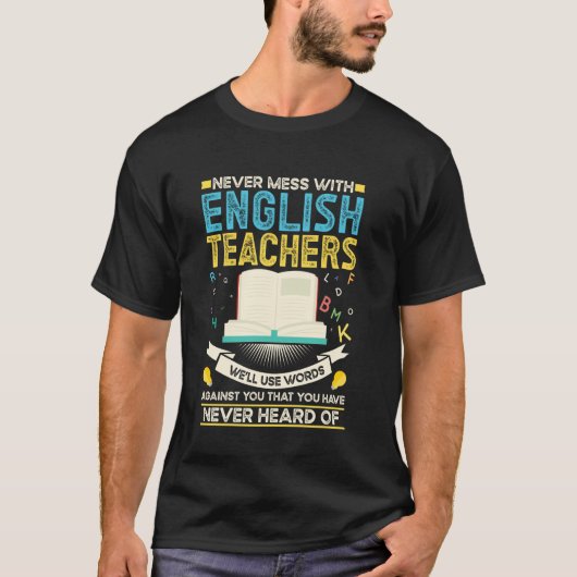 leraar Engels ELA T-shirt (Voorkant)