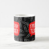 leraar Engels Koffiemok (Center)