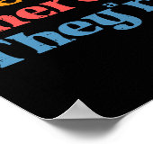 Leraar Engels Their There Theyre Funny Grammatica Poster (Hoek)