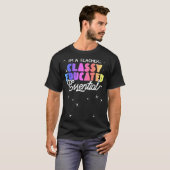 Leraar Essential Worker Ik ben leraar-leraar T-shirt (Voorkant volledig)