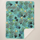 leraar Franse Horn Marching Band Sherpa Deken (Voorkant)