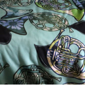 leraar Franse Horn Marching Band Sherpa Deken