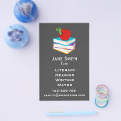 leraar freelance geletterdheid of leraar voor kind flyer (Enkel)