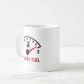 Leraar Fuel Funny Apple Gift Koffiemok (Voorkant links)