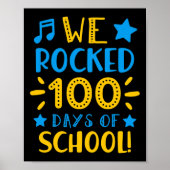 Leraar - Gelukkige 100ste schooldag We hebben 100  Poster (Voorkant)