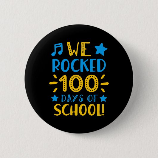 Leraar - Gelukkige 100ste schooldag We hebben 100 Ronde Button 5,7 Cm (Voorkant)