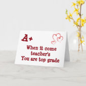 ***LERAAR*** GELUKKIGE VERJAARDAG **A+** KAART (Gele Bloem)