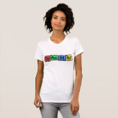Leraar gemaakt van Elementengrillig T-shirt (Voorkant volledig)