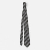 Leraar Geografie Blackboard Chalk Necktie Stropdas (Achterkant)