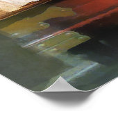 Leraar - Geografisch Boek Poster (Hoek)