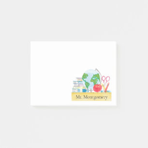 Leraar Geschiedenis Geografie Post-it® Notes