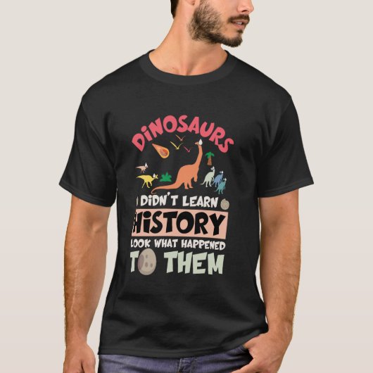Leraar geschiedenis t-shirt (Voorkant)