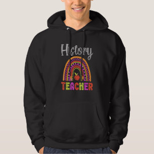 Leraar geschiedenis terug naar school Pre K leraar Hoodie