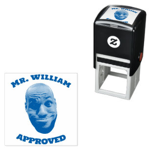 Leraar Gezichtstempel, Grappige Gezicht Leraar Goe Zelfinktende Stempel