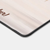 Leraar Gift Custom Boho Neutrale Kleur Bureaumat (Hoek)