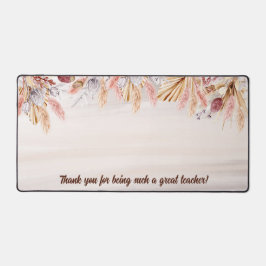 Leraar Gift Custom Boho Neutrale Kleur Bureaumat