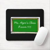  leraar Gift Custom Teacher Name Muismat (Met muis)