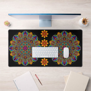 Leraar Gift Custom Waterverf School Desk Mat