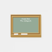 Leraar Gift op persoonlijke titel een notitie van  Post-it® Notes (Voorkant)