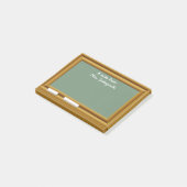 Leraar Gift op persoonlijke titel een notitie van  Post-it® Notes (Schuin)