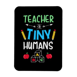 Leraar Gift Teacher Tiny Humans Magneet