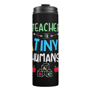 Leraar Gift Teacher Tiny Humans Thermosbeker