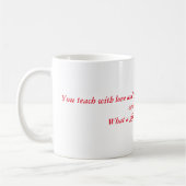 Leraar Gift Waardering Geschenken Beste Koffiemok (Links)