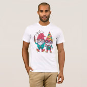 Leraar Gnome voor leraar en studenten T-shirt (Voorkant volledig)